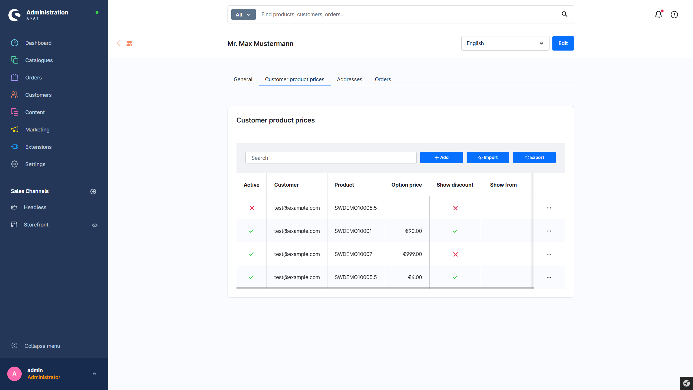 From the customer perspective