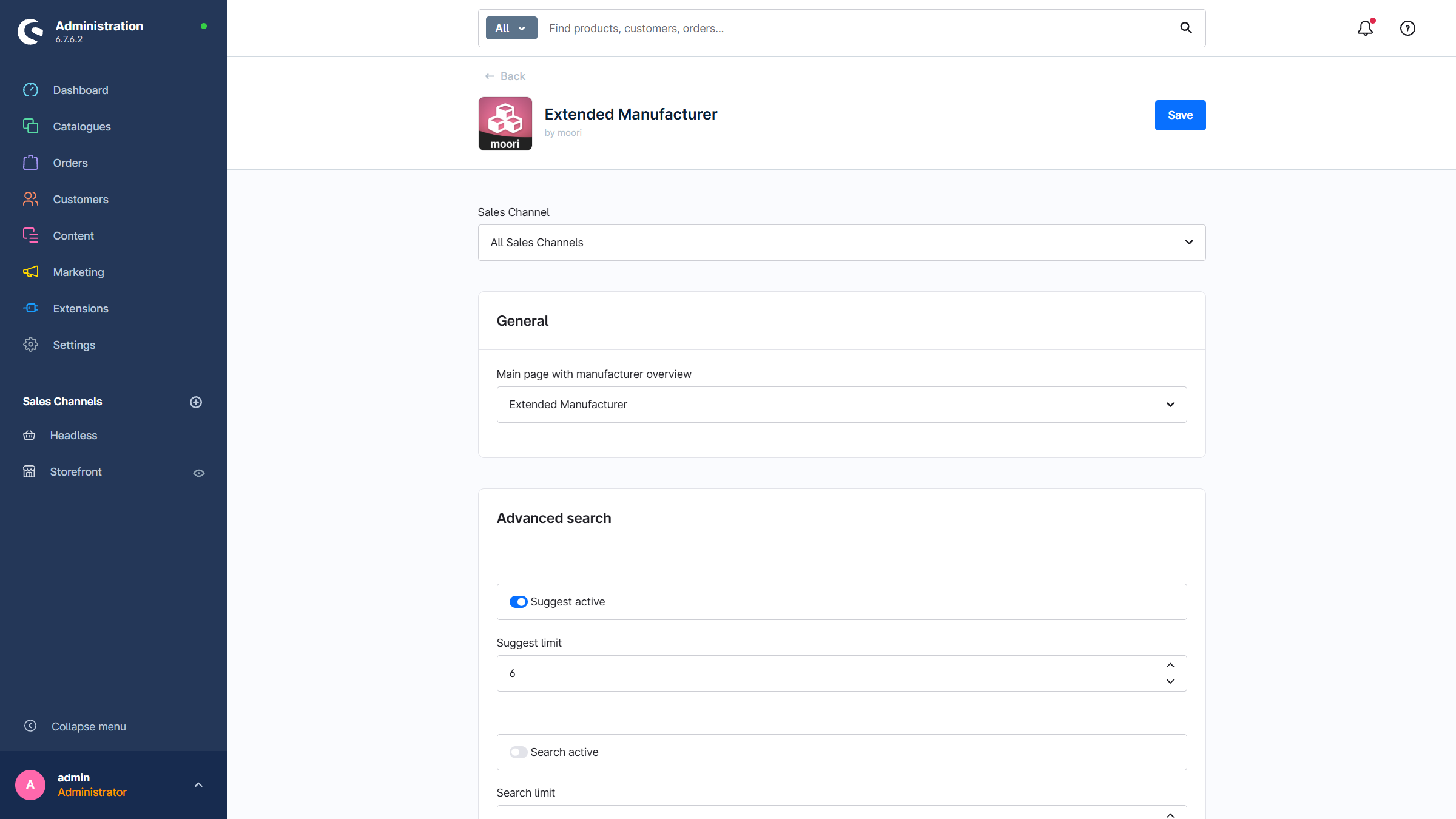 Plugin Konfiguration