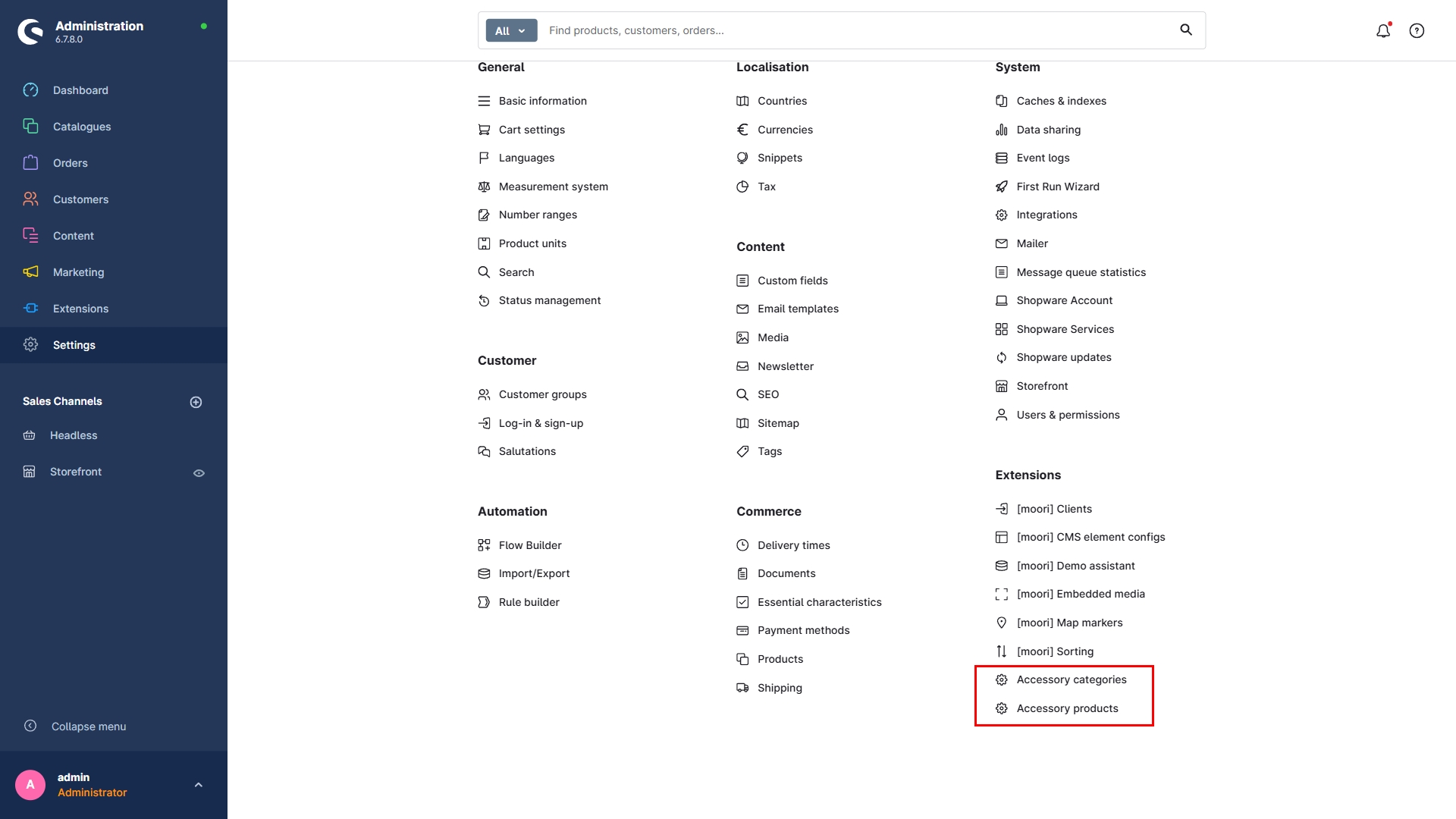 Plugin Konfiguration